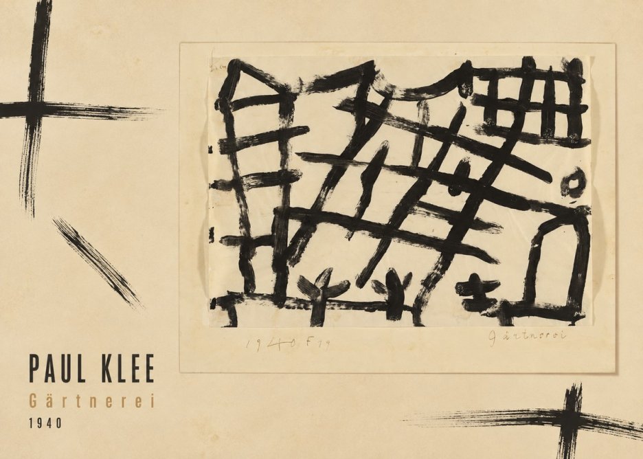 Paul Klee Gärtnerei No5 - Juliste
