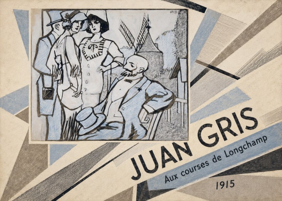 Juan Gris Aux Courses De Longchamp No6 - Juliste