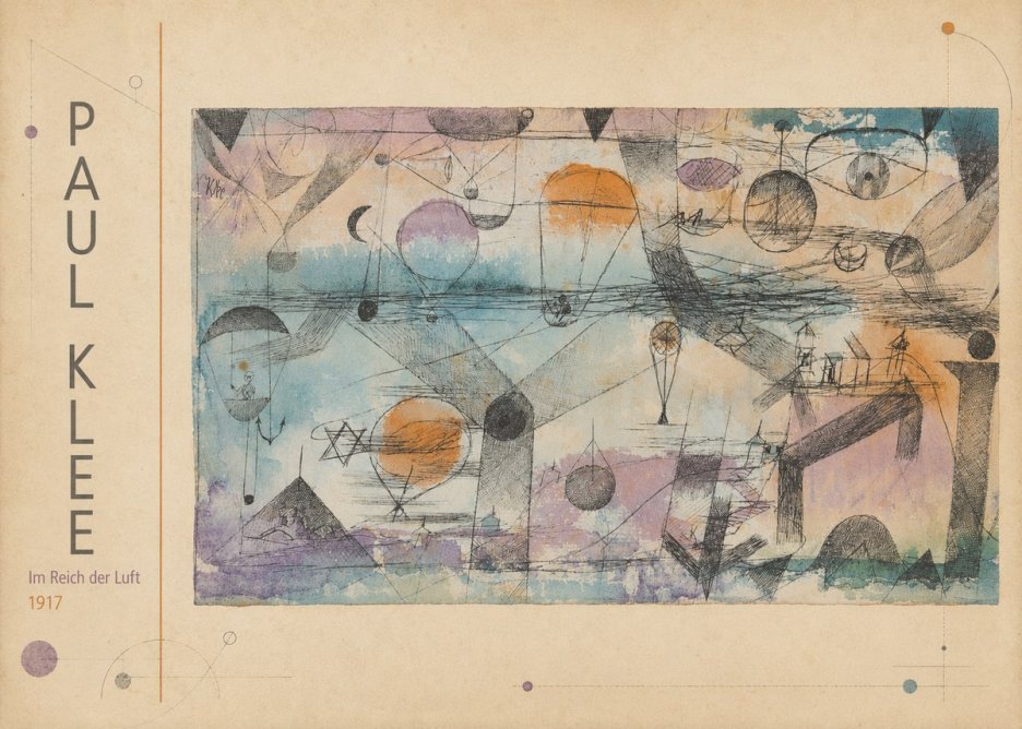 Paul Klee Im Reich Der Luft No2 - Juliste