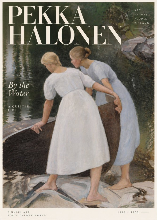 Pekka Halonen By the Water No5 - Juliste