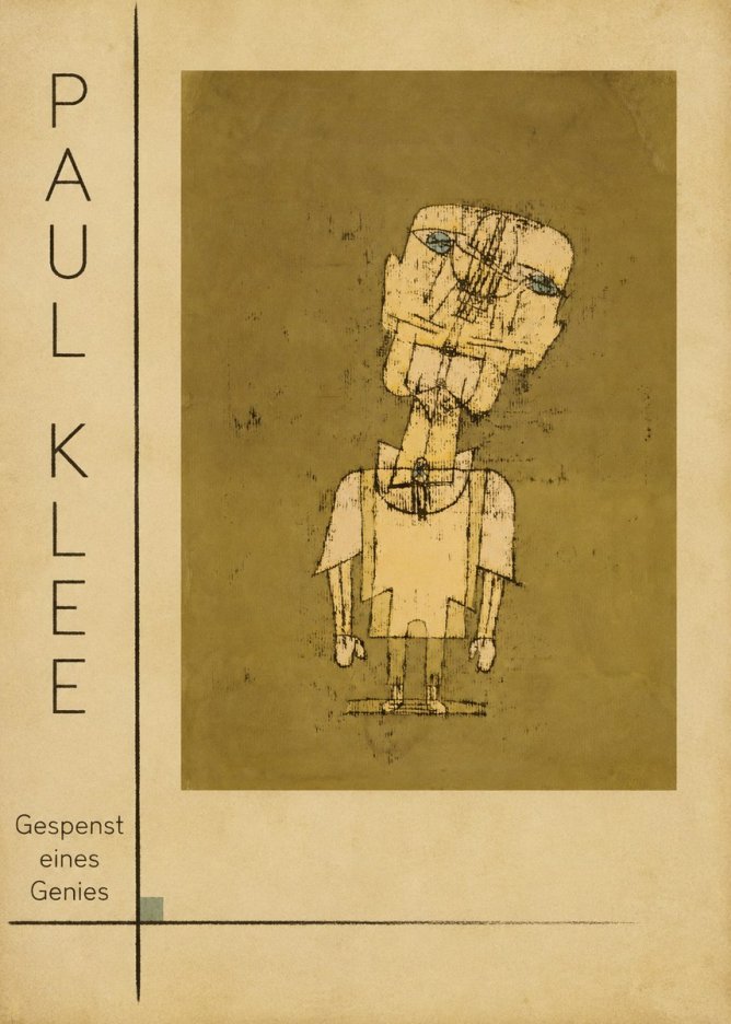 Paul Klee Gespenst Eines Genies No2 - Juliste