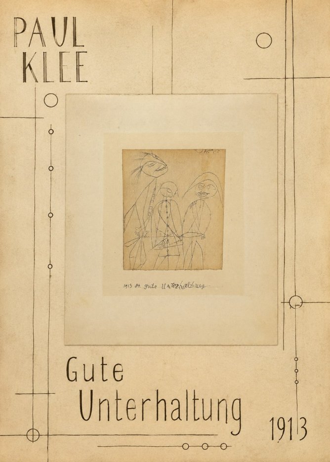 Paul Klee Gute Unterhaltung No5 - Juliste