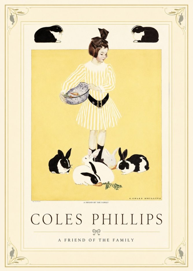 Coles Phillips A Friend of the Family No1 - Juliste