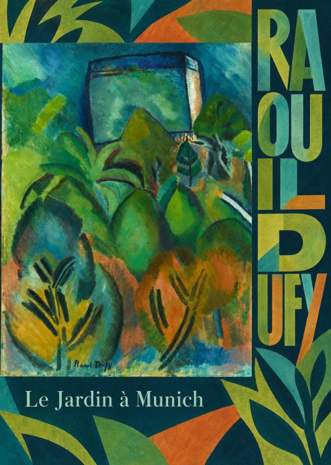 Raoul Dufy Le Jardin À Munich No4 - Juliste