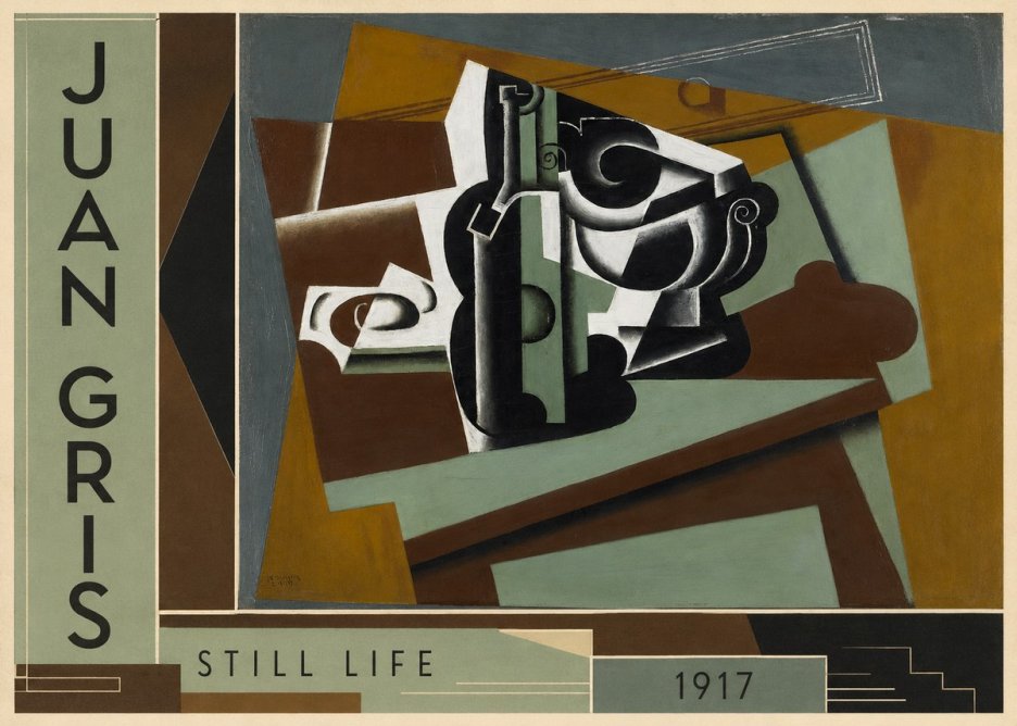 Juan Gris Still Life I No2 - Juliste