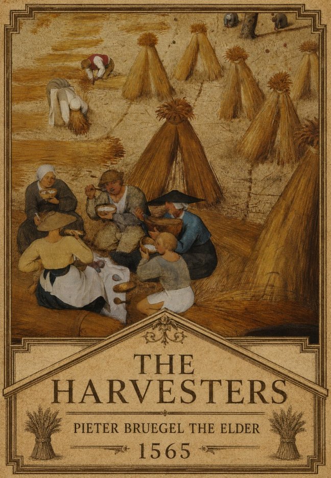 Pieter Bruegel The Harvesters I No6 - Juliste