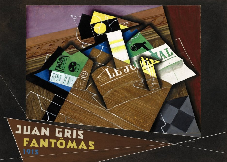 Juan Gris Fantômas II No4 - Juliste