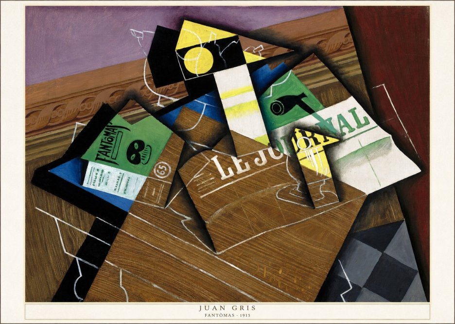 Juan Gris Fantômas II No6 - Juliste