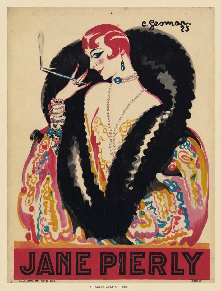 Charles Gesmar Jane Pierly No6 - Juliste
