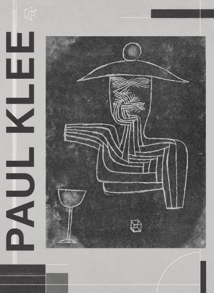 Paul Klee Figure of a Seer No5 - Juliste