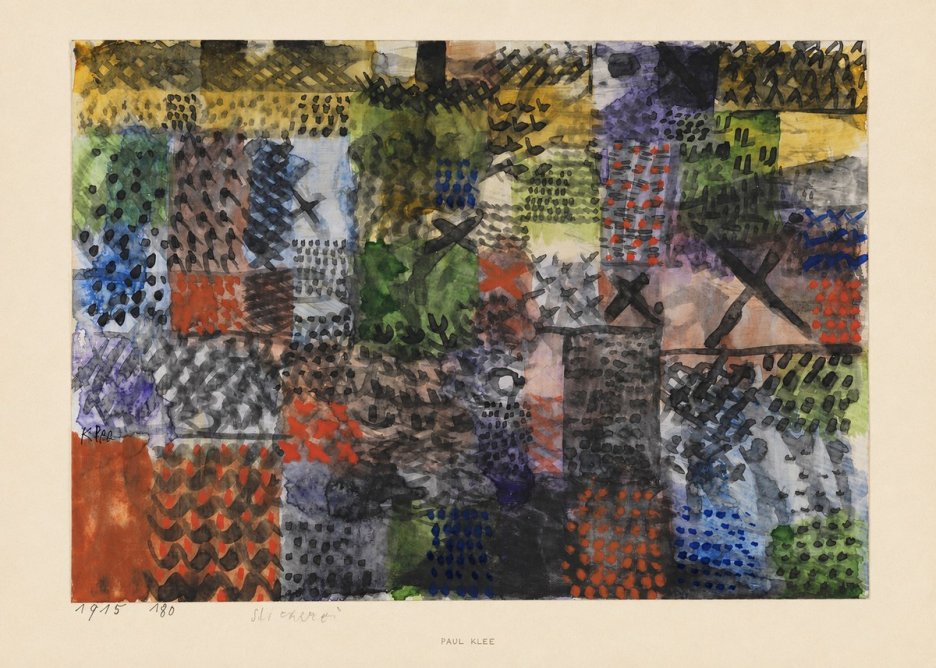 Paul Klee Stickerei No5 - Juliste