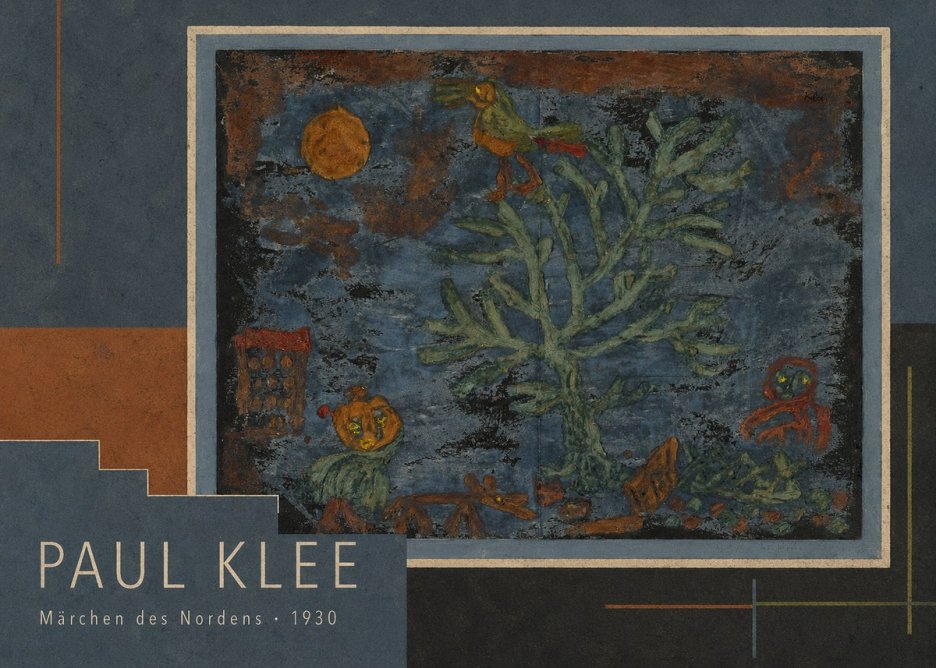 Paul Klee Märchen Des Nordens No1 - Juliste