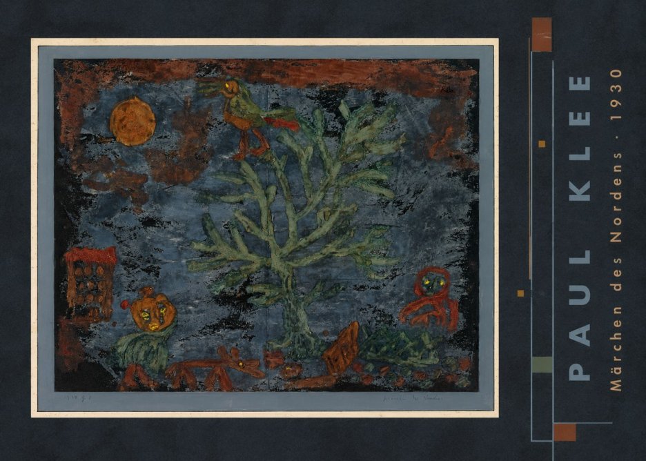 Paul Klee Märchen Des Nordens No3 - Juliste