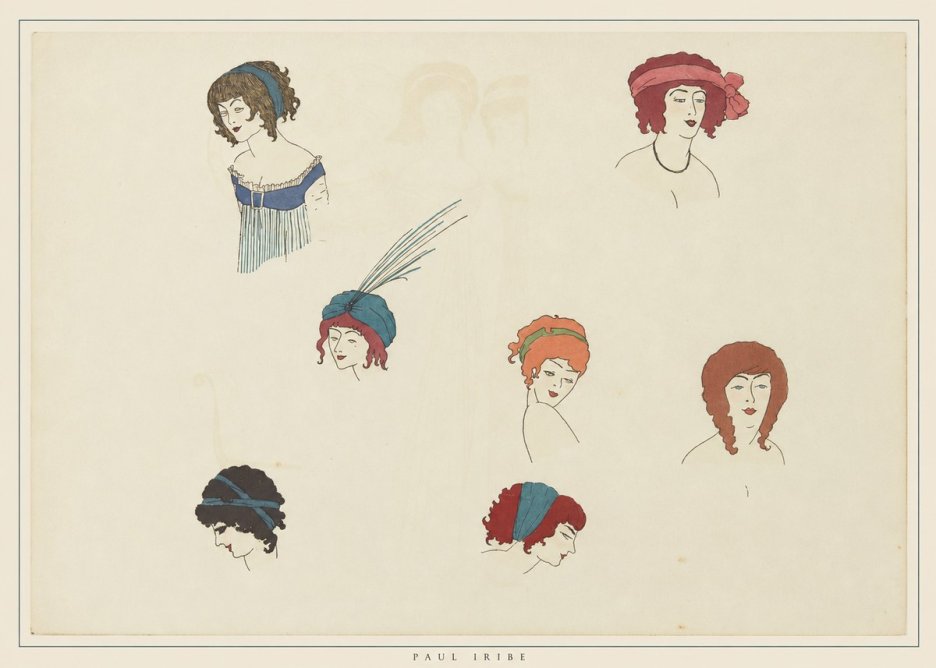 Paul Iribe Les Robes De Paul Poiret No4 - Juliste