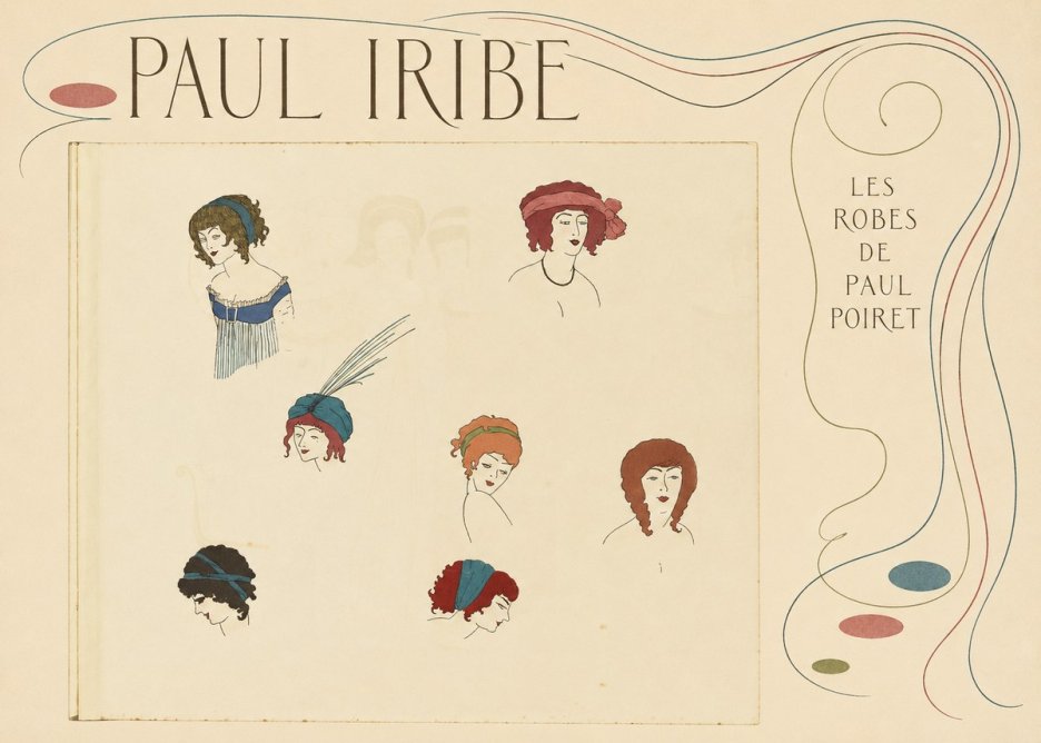Paul Iribe Les Robes De Paul Poiret No6 - Juliste
