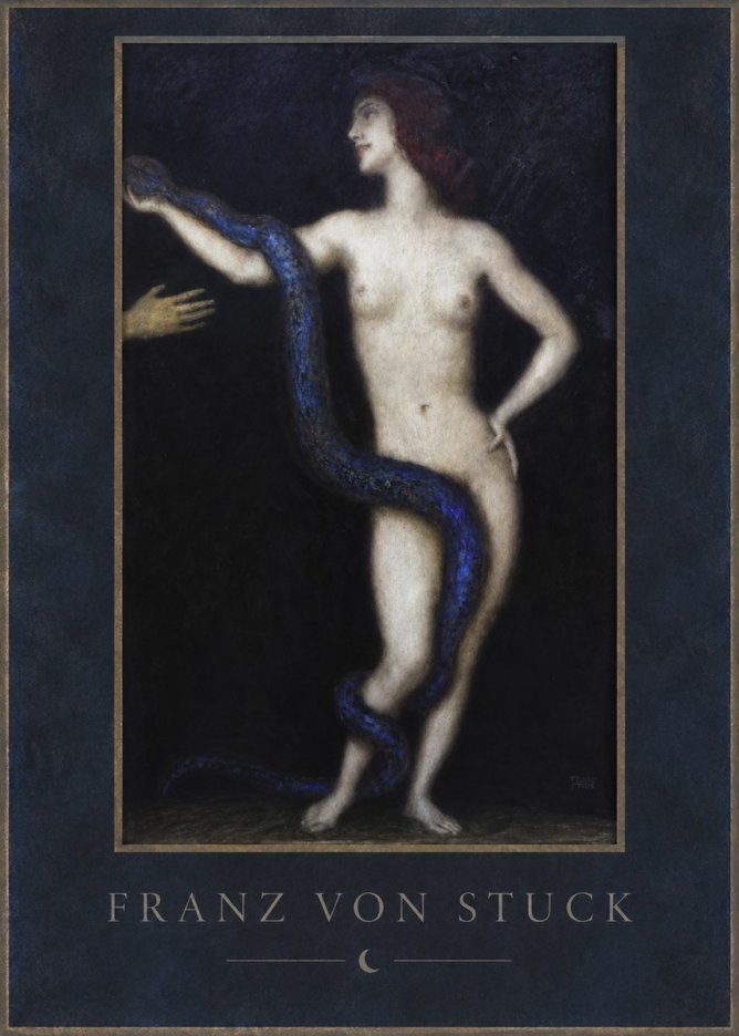 Franz von Stuck Sin No1 - Juliste