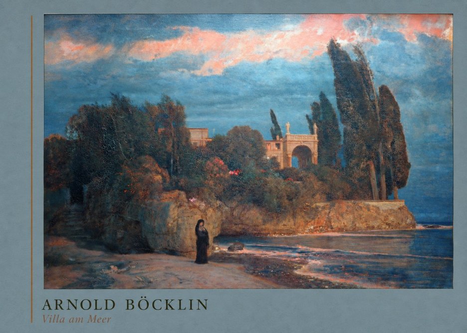 Arnold Böcklin Villa Am Meer No3 - Juliste