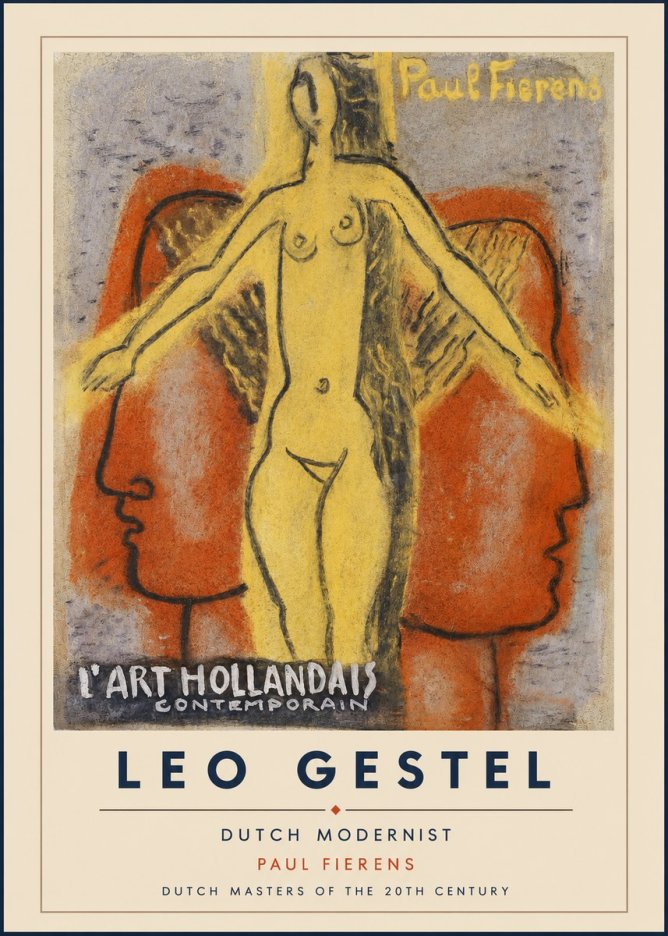 Leo Gestel L'art Hollandais Contemporain I No2 - Juliste