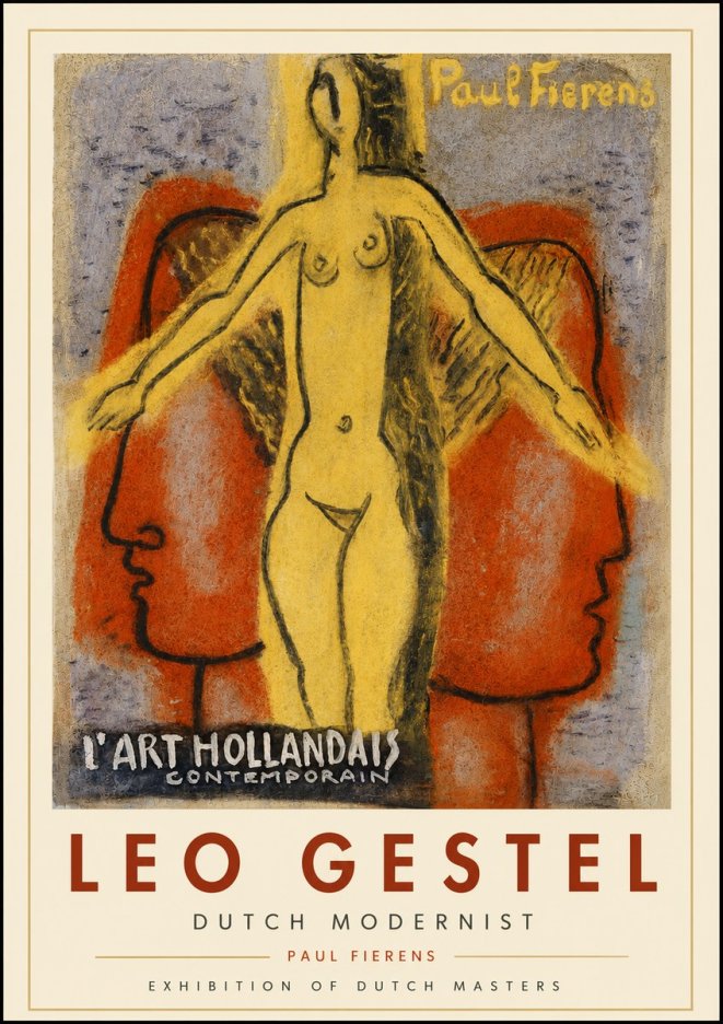 Leo Gestel L'art Hollandais Contemporain I No4 - Juliste