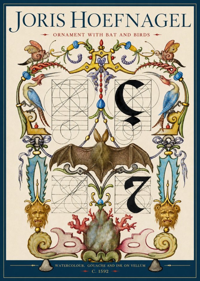Joris Hoefnagel The Four Elements I No4 - Juliste
