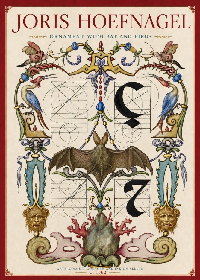 Joris Hoefnagel The Four Elements I No5 - Juliste