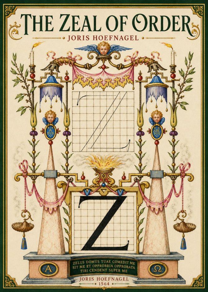 Joris Hoefnagel The Z Table No5 - Juliste