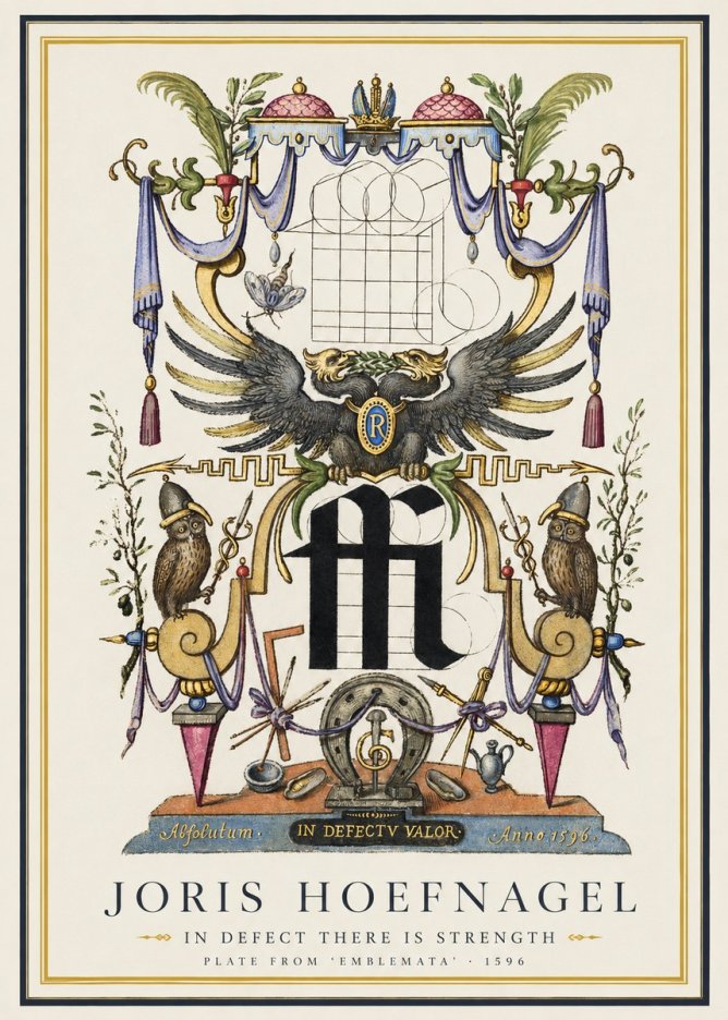 Joris Hoefnagel In Defect There Is Strength No1 - Juliste