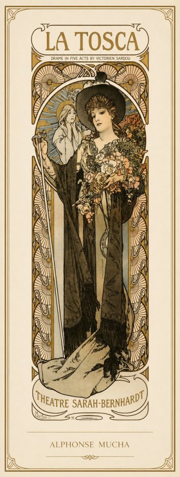 Mucha La Tosca No1 - Juliste