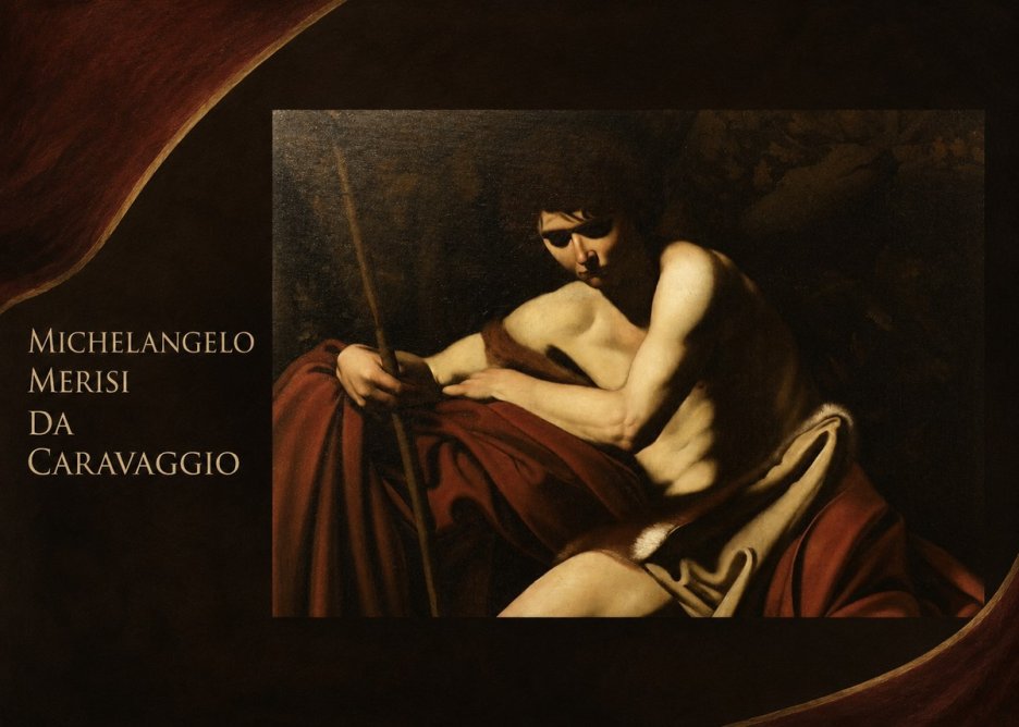 Michelangelo Merisi da Caravaggio Saint John the Baptist I No6 - Juliste