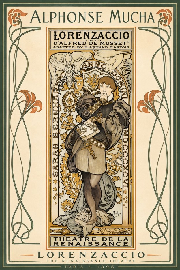 Mucha Lorenzaccio No2 - Juliste