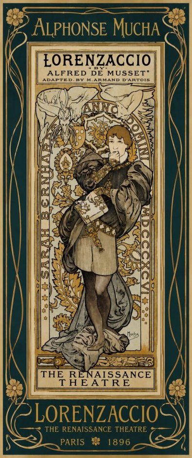 Mucha Lorenzaccio No5 - Juliste