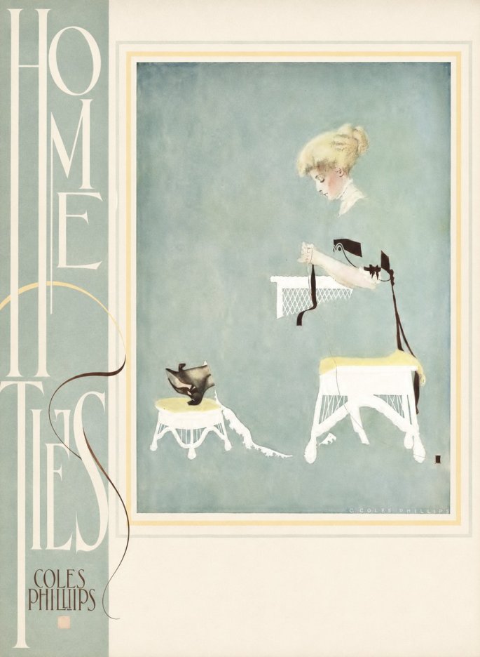 Coles Phillips Home Ties No5 - Juliste