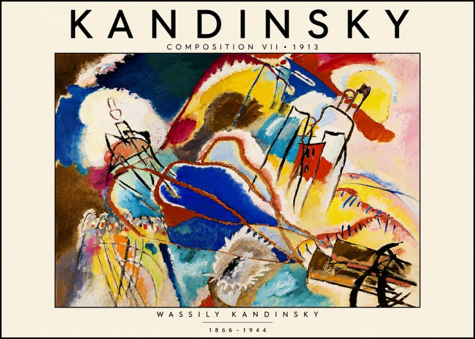 Kandinsky Composition Vii I No4 - Juliste