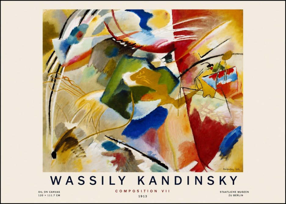 Kandinsky Composition Vii II No3 - Juliste