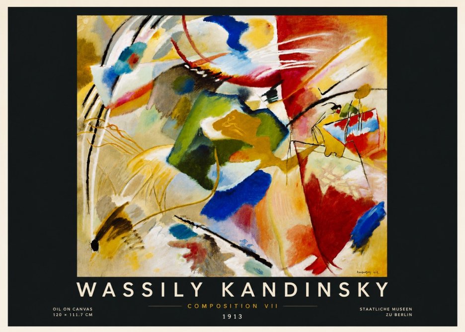 Kandinsky Composition Vii II No6 - Juliste