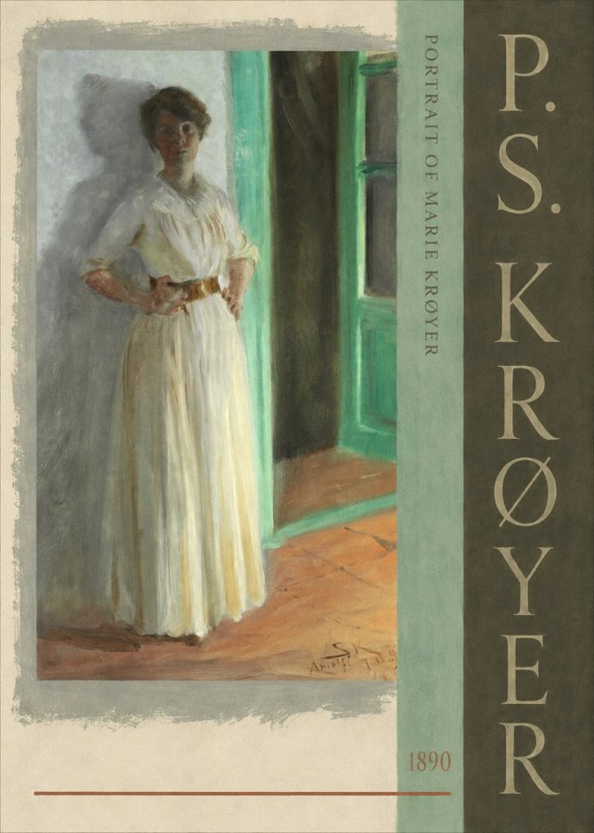 P.S. Krøyer Portrait of Marie Krøyer No6 - Juliste