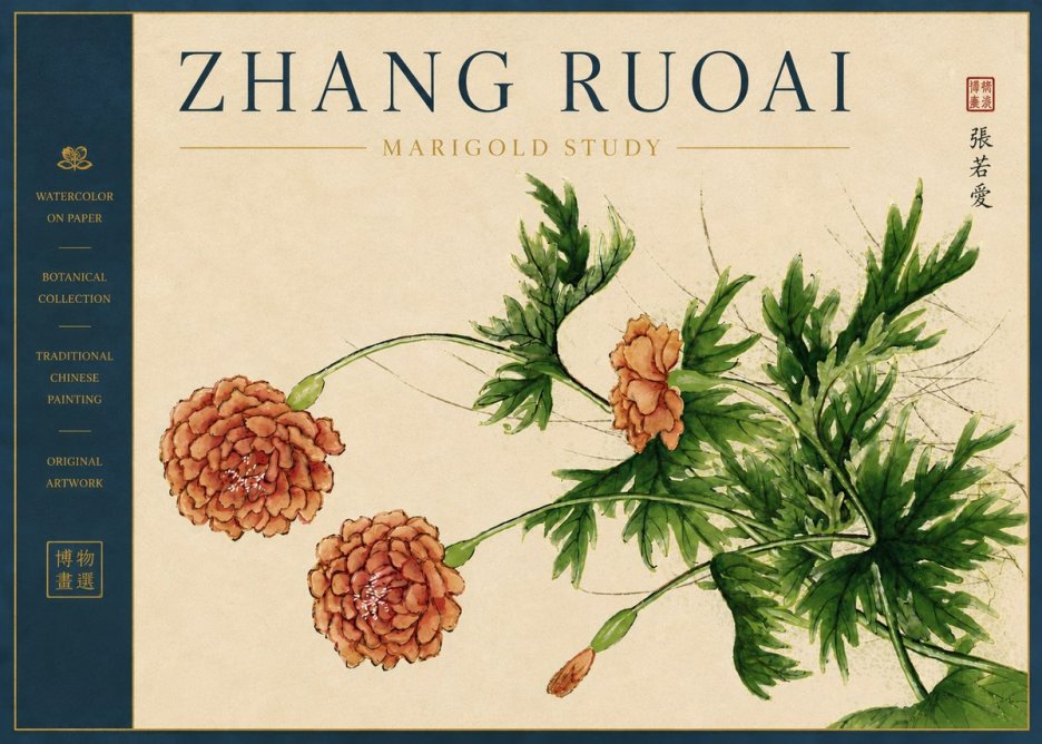 Zhang Ruoai Marigold Study No5 - Juliste