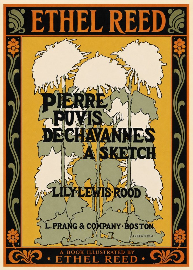 Ethel Reed Pierre Puvis De Chavannes a Sketch No4 - Juliste