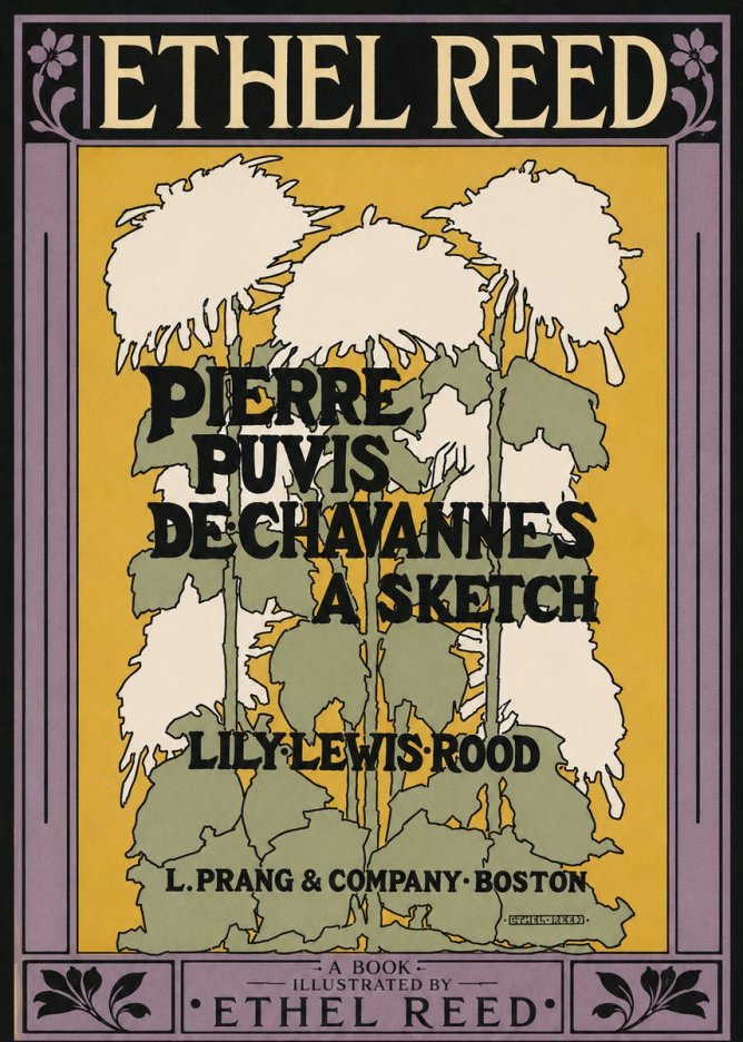 Ethel Reed Pierre Puvis De Chavannes a Sketch No5 - Juliste