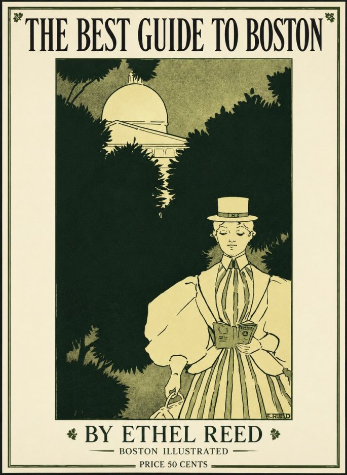 Ethel Reed The Best Guide to Boston No1 - Juliste