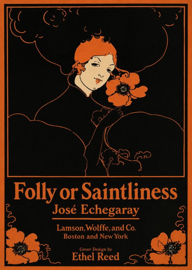 Ethel Reed Folly or Saintliness No1 - Juliste