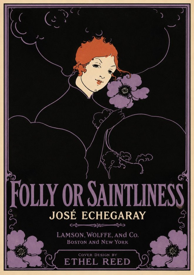 Ethel Reed Folly or Saintliness No2 - Juliste