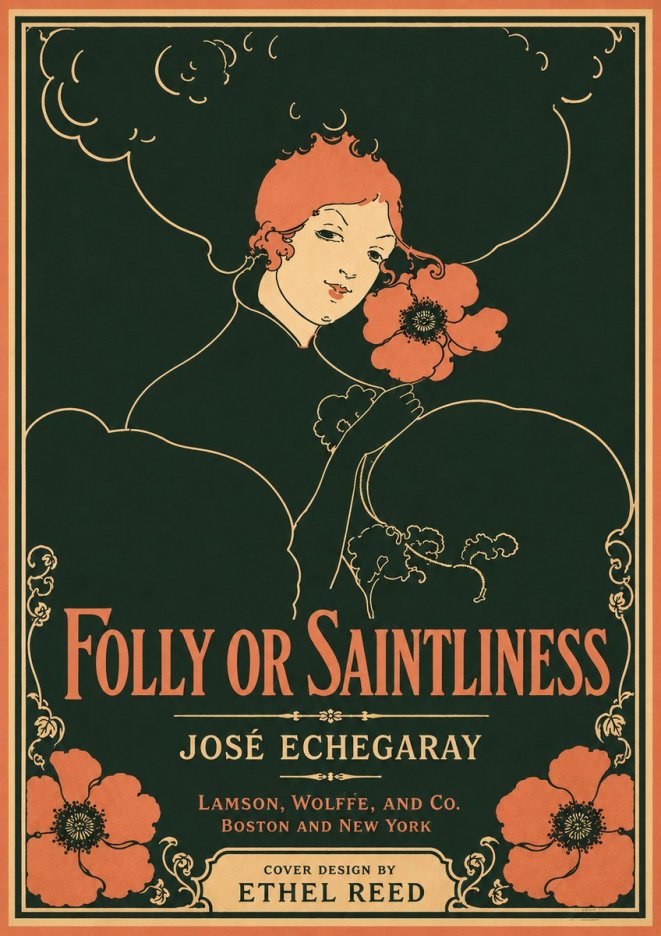 Ethel Reed Folly or Saintliness No4 - Juliste