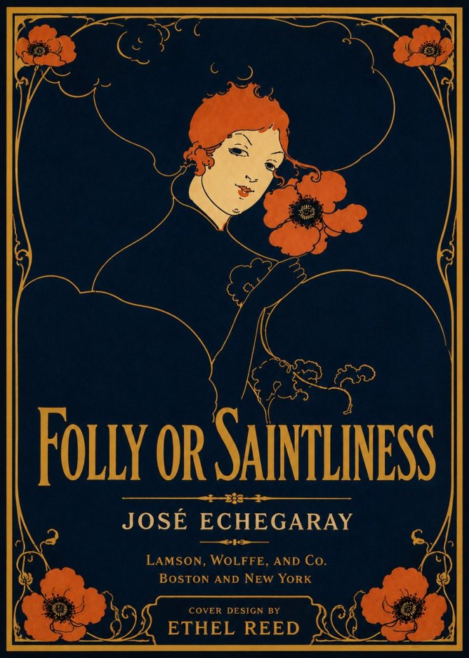 Ethel Reed Folly or Saintliness No5 - Juliste