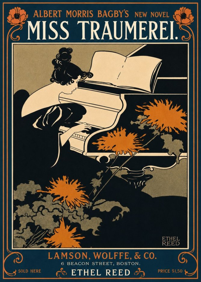 Ethel Reed Miss Traumerei. No4 - Juliste