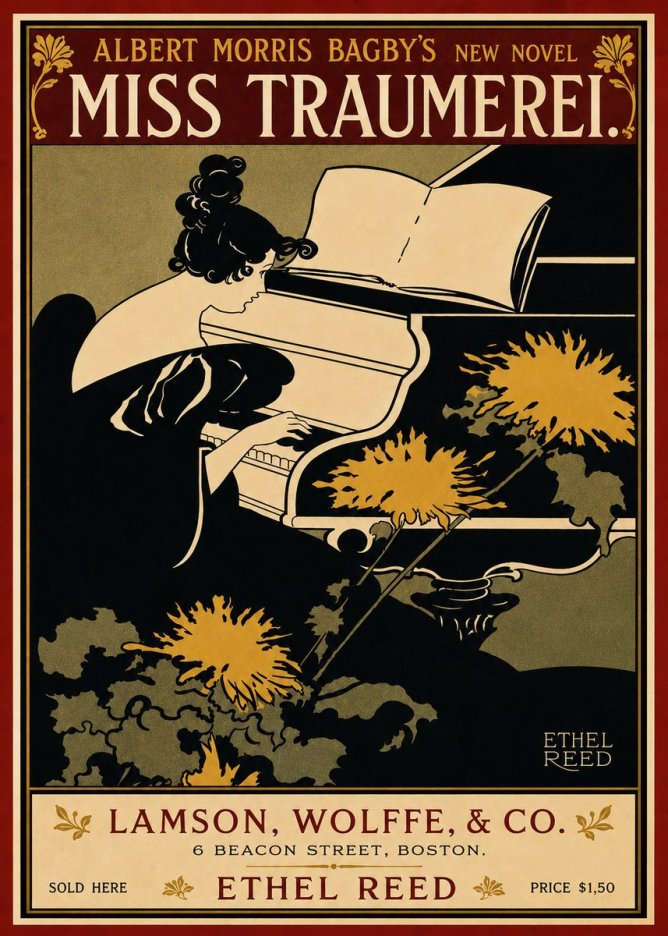 Ethel Reed Miss Traumerei. No6 - Juliste