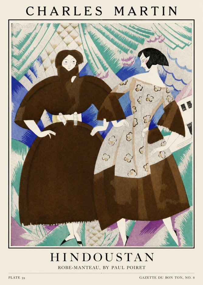 Charles Martin Hindoustan No2 - Juliste