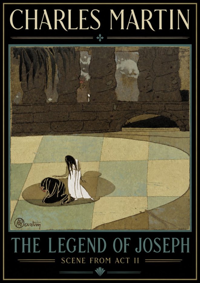 Charles Martin The Legend of Joseph - Scene from Act Ii No3 - Juliste