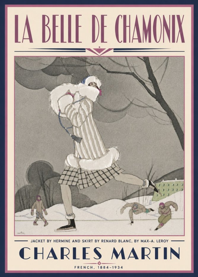 Charles Martin La Belle De Chamonix No5 - Juliste