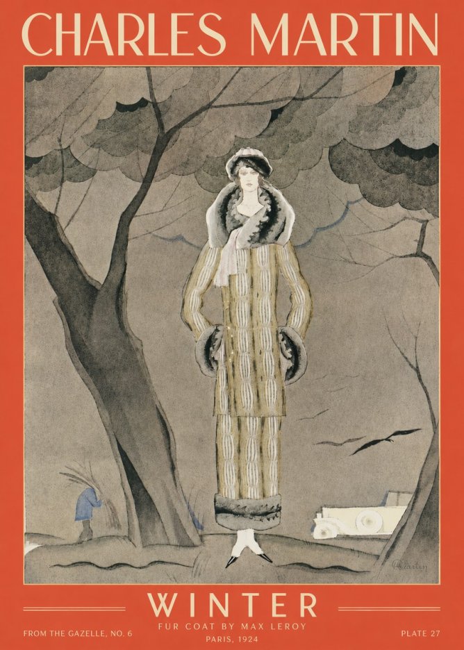 Charles Martin Winter No3 - Juliste